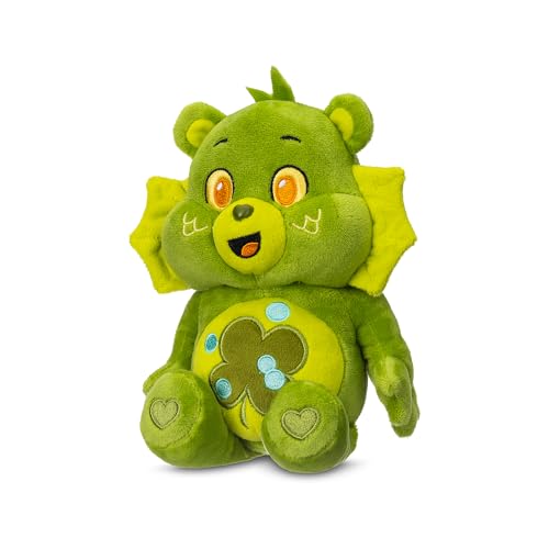 New Basic Fun Care Bears Good Luck Bear 9 Inch Plush (Green) - Kidsy