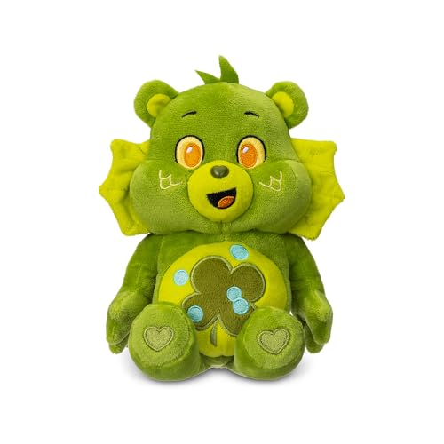 New Basic Fun Care Bears Good Luck Bear 9 Inch Plush (Green) - Kidsy