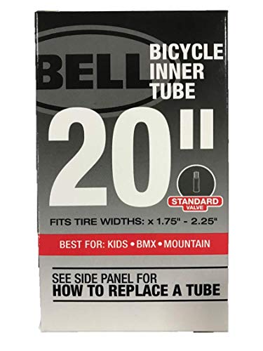 New Bell Standard Bicycle Inner Tube, 20" x 1.75" - 2.125", Schrader Valve - Kidsy