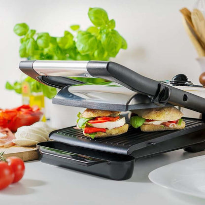New Bella Electric Panini Press & Sandwich Grill 1400W (Silver) - Kidsy