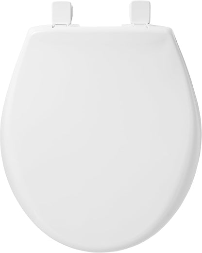 New Bemis 790TDGSL Plastic Elongated Slow-Close Toilet Seat (White) - Kidsy