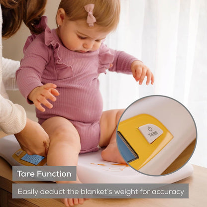 New Beurer BY80 Digital Baby Scale with Hold Function (White) - Kidsy
