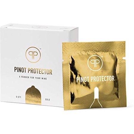 New Big Betty Gold Pinot Protector Wine Stoppers (6 - Pack) - Kidsy