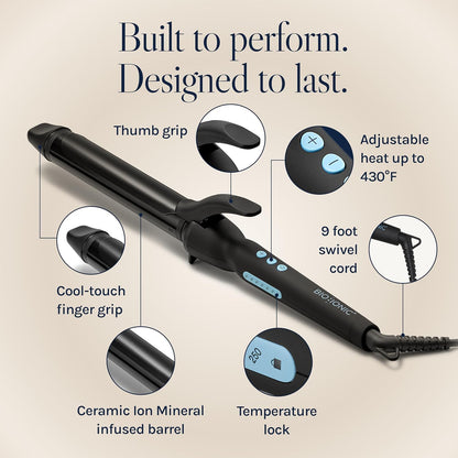 New Bio Ionic by Bio Ionic LONG BARREL STYLER 1.25" for UNISEX - Kidsy