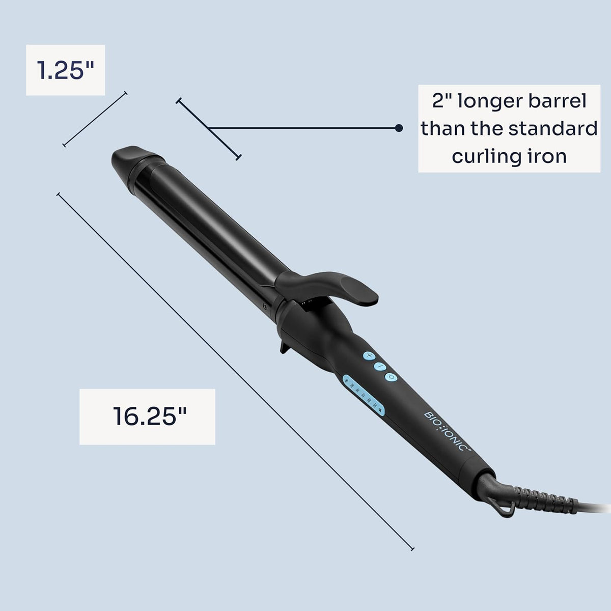 New Bio Ionic by Bio Ionic LONG BARREL STYLER 1.25" for UNISEX - Kidsy