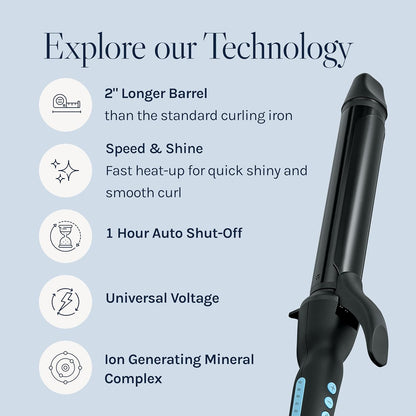 New Bio Ionic by Bio Ionic LONG BARREL STYLER 1.25" for UNISEX - Kidsy