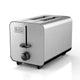 New Black+Decker 2 - Slice Stainless Steel Toaster (Silver) - Kidsy