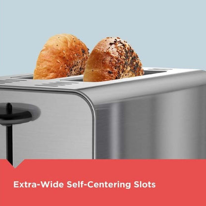 New Black+Decker 2 - Slice Stainless Steel Toaster (Silver) - Kidsy