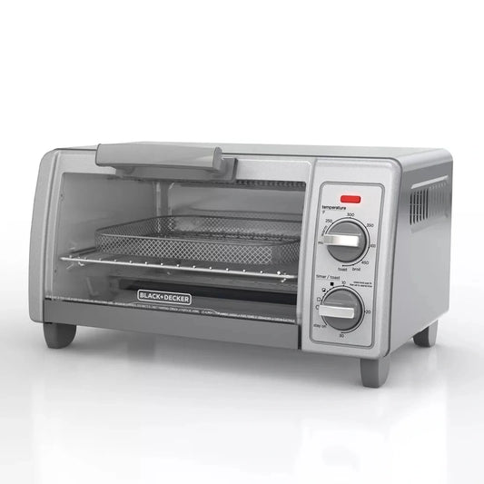 New Black+Decker TO1701SG 4 - Slice Toaster Oven - Kidsy
