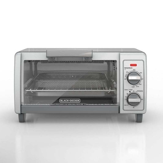 New Black+Decker TO1701SG 4 - Slice Toaster Oven - Kidsy