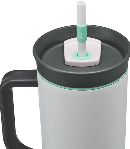 New Blender Bottle C05634 Tumbler 40oz (Grey & White) - Kidsy