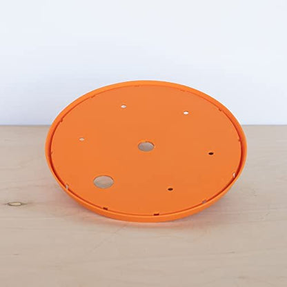 New Bloem Ups - A - Daisy Round Planter Insert: 15" (Orange) - Kidsy