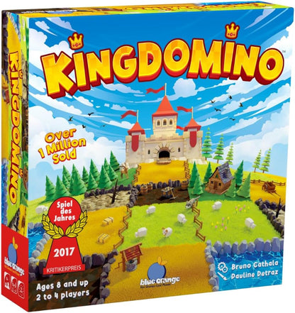 New Blue Orange Games Kingdomino Family Strategy Board Game - Kidsy