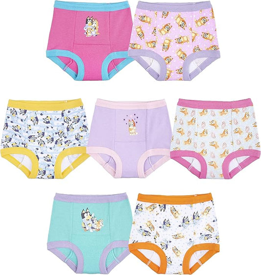 New Bluey 7 - Pack Potty Training Pants - 2T - Kidsy