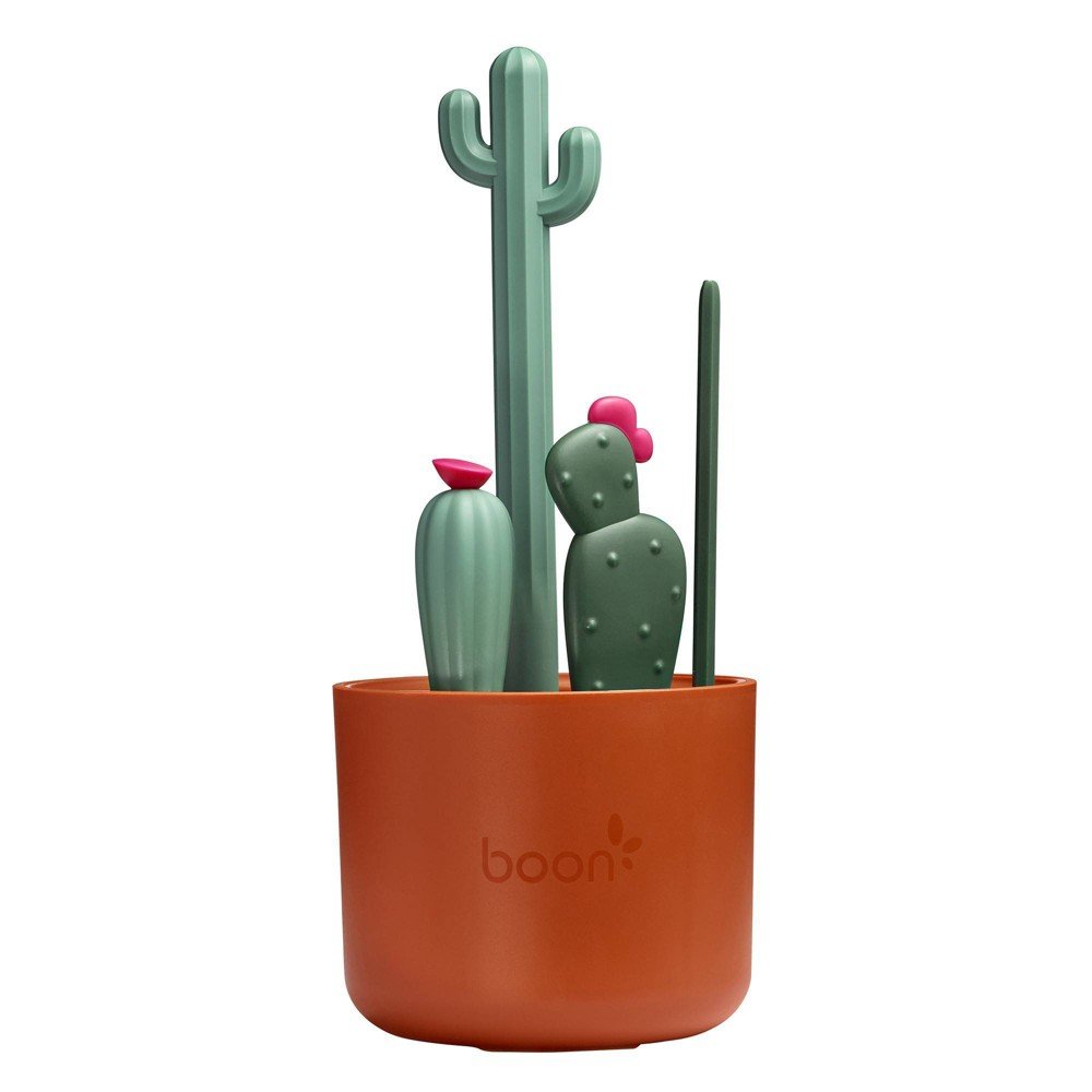 New Boon CACTI Bottle Cleaning Brush Set - Kidsy