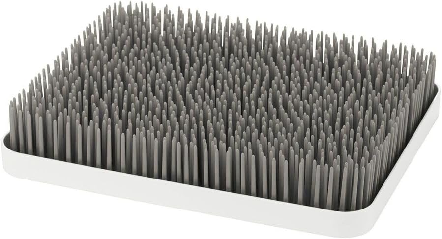 New Boon Lawn 13.5 x 11 Inch Countertop Drying Rack (Gray) - Kidsy