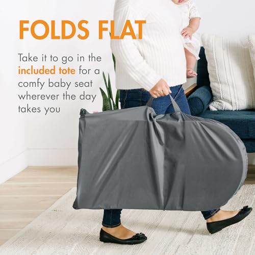 New Boon Slant Portable Baby Bouncer (Dark Green) - Kidsy
