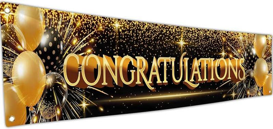 New BRAVITA Congratulations Decorations We Are So Proud of You Banner - Kidsy