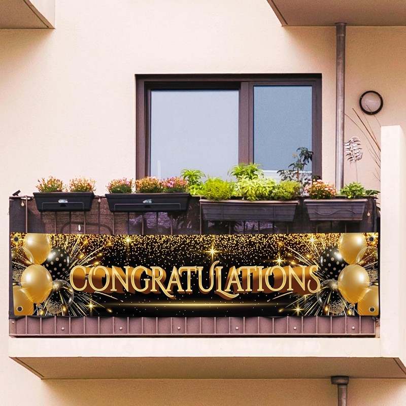 New BRAVITA Congratulations Decorations We Are So Proud of You Banner - Kidsy