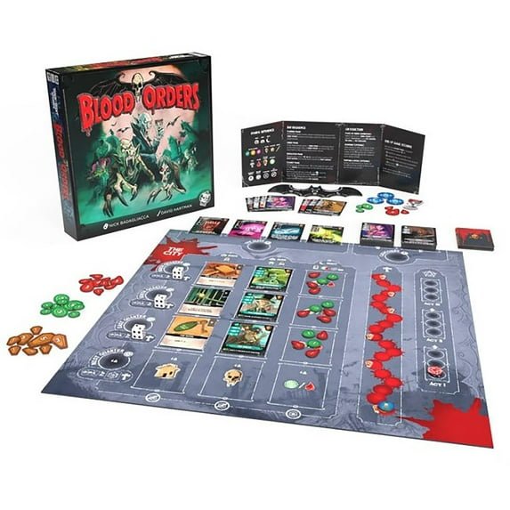 New Breedlove Trick or Treat Studios Blood Orders Board Game