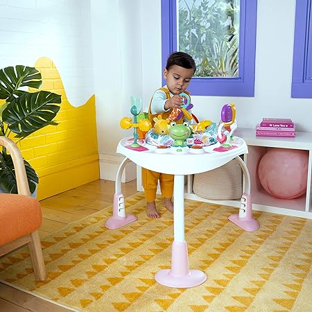 New Bright Starts 2 - in - 1 Activity Jumper & Table (Playful Palms) - Kidsy