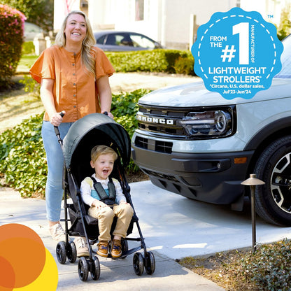 New Bright Starts Ford Bronco HighGear Stroller - Area 51 (Blue/Green) - Kidsy