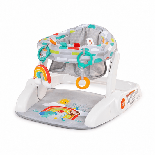 New Bright Starts Learn-to-Sit Floor Seat (Playful Paradise) - Kidsy