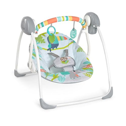 New Bright Starts Portable Swing (Rainforest Vibes) - Kidsy