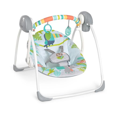 New Bright Starts Portable Swing (Rainforest Vibes) - Kidsy