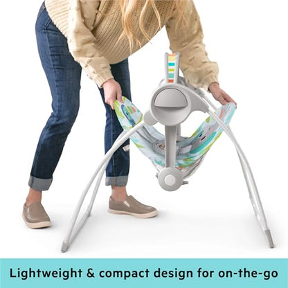 New Bright Starts Portable Swing (Rainforest Vibes) - Kidsy