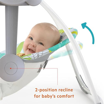 New Bright Starts Portable Swing (Rainforest Vibes) - Kidsy