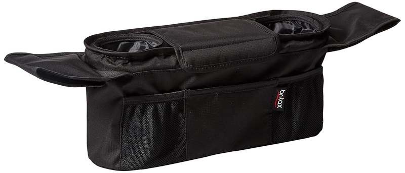 New Britax Universal Stroller Organizer with Insulated Cup Holders