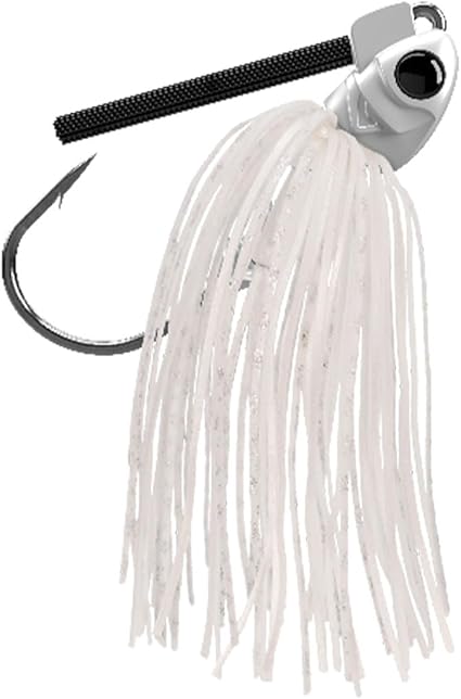 New Brush Panda (Heavy Cover Swim JIG) 1/4 OZ. (White) - Kidsy