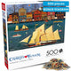 New Buffalo Games Charles Wysocki The Sunflower 500 Piece Jigsaw Puzzle - Kidsy