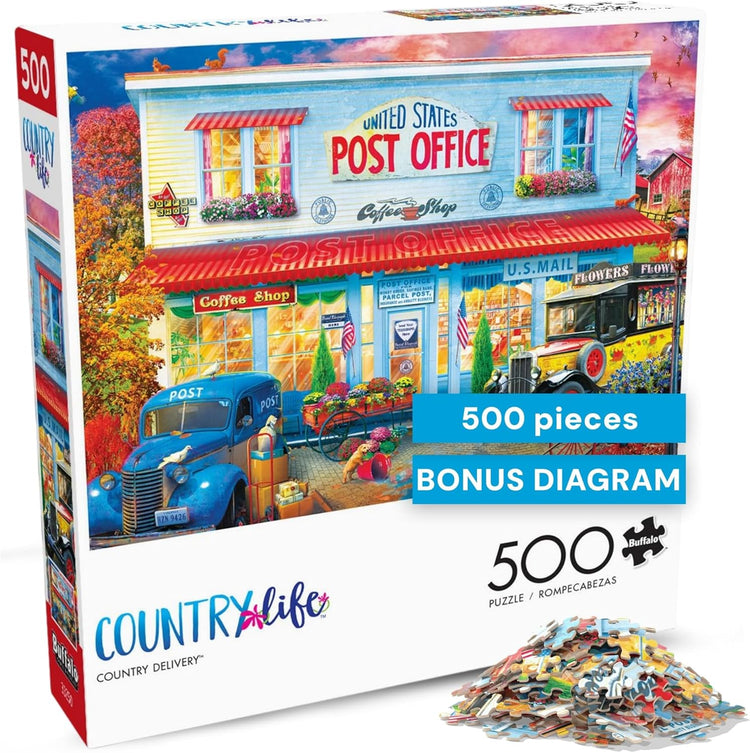 New Buffalo Games Country Delivery Puzzle 500 Pieces - Kidsy