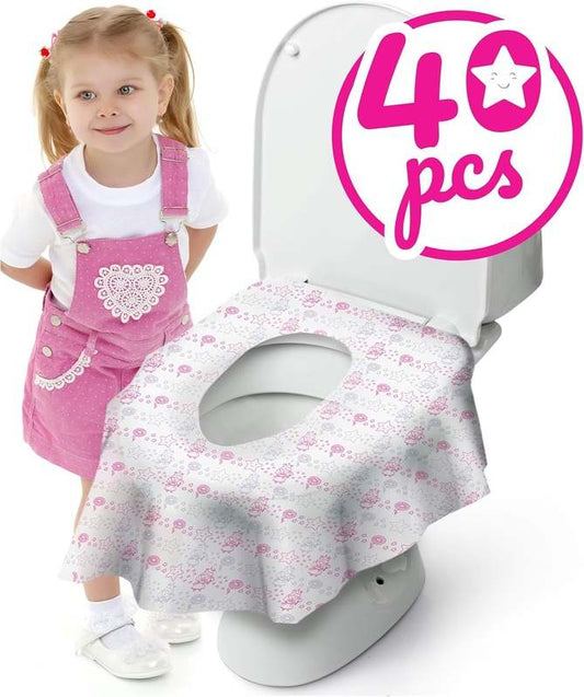 New Cadily Disposable Toilet Seat Covers (Princess) - Kidsy