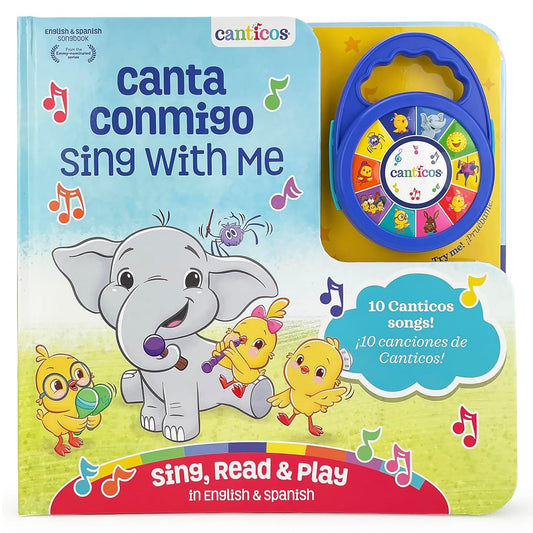 New Canticos Canta Conmigo Sing With Me Bilingual Board Book - Kidsy