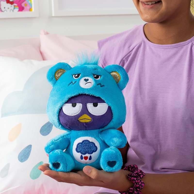 New Care Bears Badtz - Maru Dressed As Grumpy Bear 8" Fun - Size Plush (Blue) - Kidsy