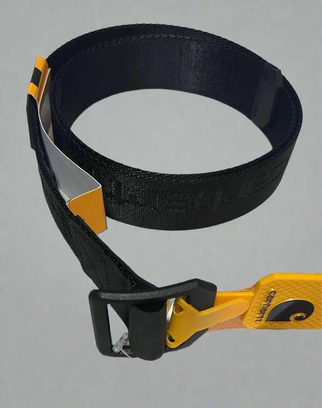 New Carhartt Nylon Webbing Ladder Lock Belt (Black, Large) - Kidsy