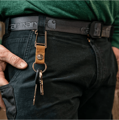 New Carhartt Nylon Webbing Ladder Lock Belt (Black, Medium) - Kidsy