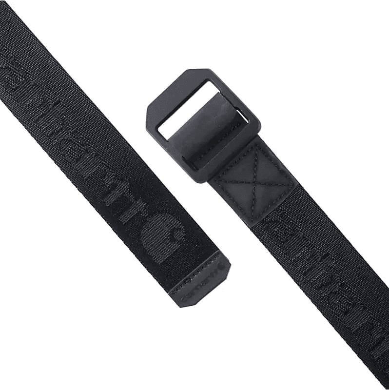 New Carhartt Nylon Webbing Ladder Lock Belt (Black, X - Large) - Kidsy