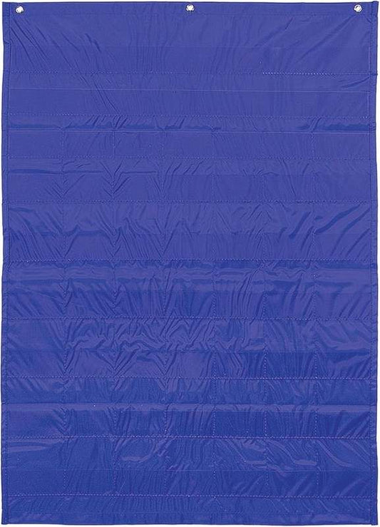 New Carson Dellosa 26" x 37.25" Monthly Weather and Calendar Pocket Chart for Classroom Blue - Kidsy