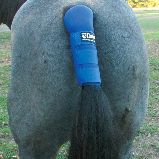 New Cashel Horse Tail Shield Guard, Neoprene Tail Wrap (Blue) - Kidsy