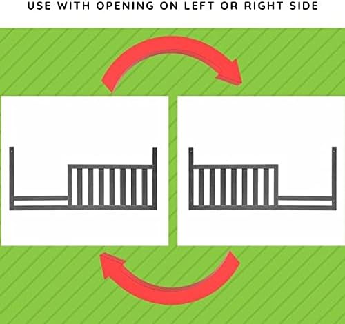New CC KITS Toddler Bed Safety Guard Rail for Oxford Baby Cribs (Honey) - Kidsy