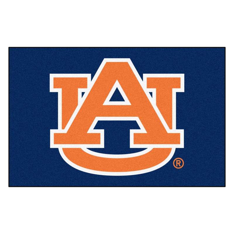 New CC Sports Decor NCAA Auburn University Tigers Starter Mat Rectangular Area Rug - Kidsy