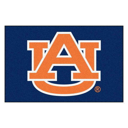 New CC Sports Decor NCAA Auburn University Tigers Starter Mat Rectangular Area Rug - Kidsy