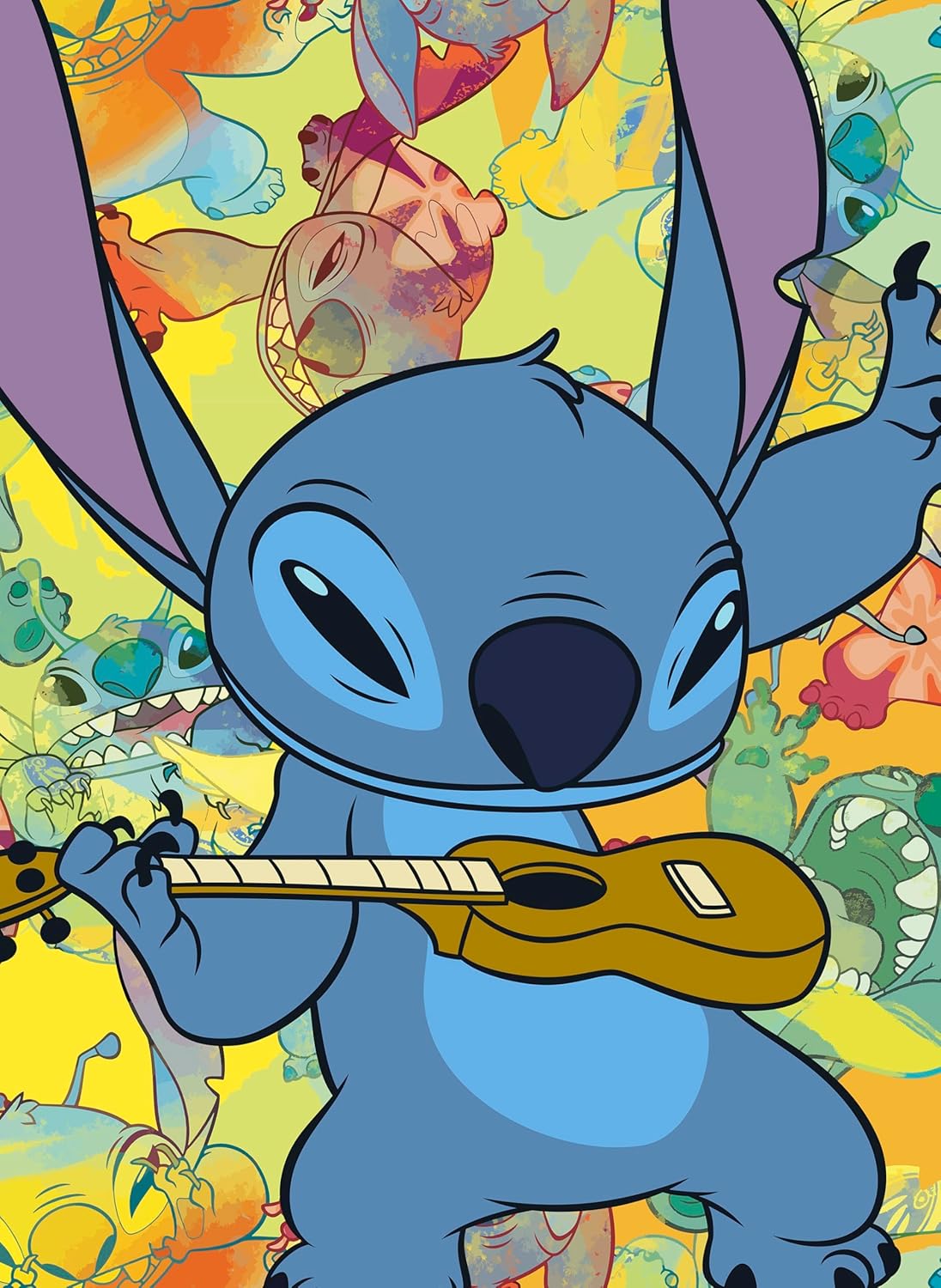 New Ceaco Disney Stitch Galaxy Grunge 300 Piece Jigsaw Puzzle - Kidsy