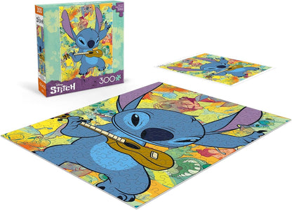 New Ceaco Disney Stitch Galaxy Grunge 300 Piece Jigsaw Puzzle - Kidsy