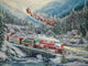 New Ceaco Thomas Kinkade Christmas Light Express 500 - Piece Puzzle - Kidsy