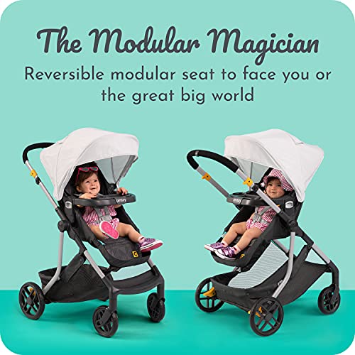 New Century Swap On Modular Travel Stroller (Berry) - Kidsy